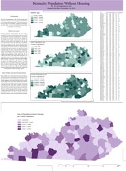 Kentucky Population Without Housing, by Hannah McClure