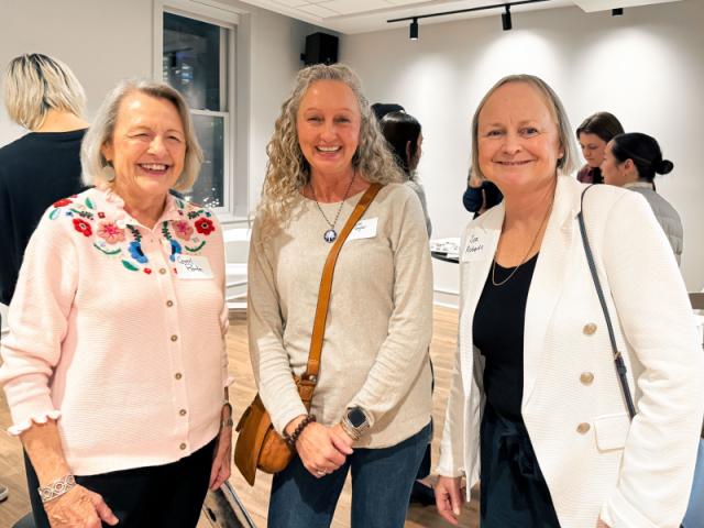 Alumni from Geography gathered for the their 80th Anniversary.