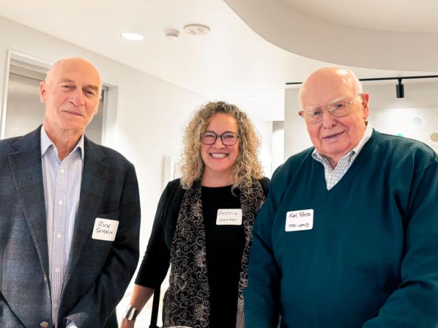 Alumni from Geography gathered for the their 80th Anniversary.