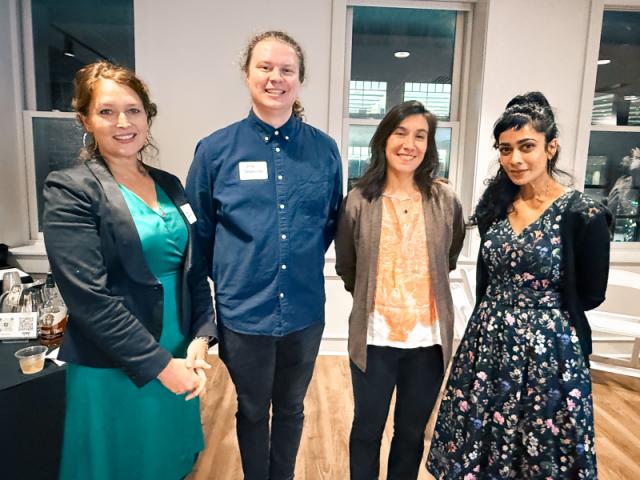 Alumni from Geography gathered for the their 80th Anniversary.