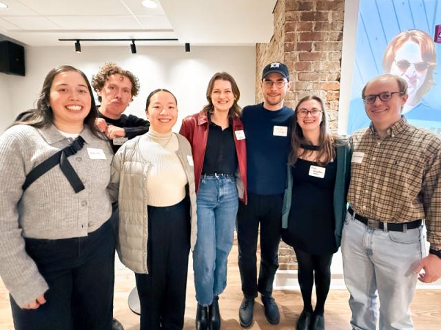 Alumni from Geography gathered for the their 80th Anniversary.