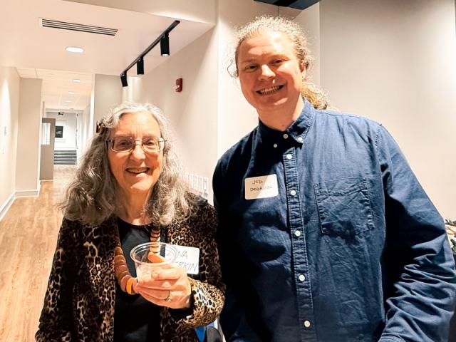 Alumni from Geography gathered for the their 80th Anniversary.