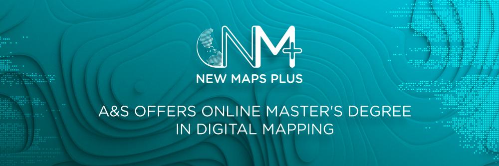 A S Offers Online Master S Degree In Digital Mapping Geography